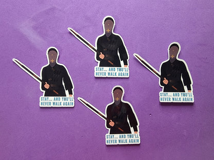 Beatrice chain mail sticker | Warrior Nun gift